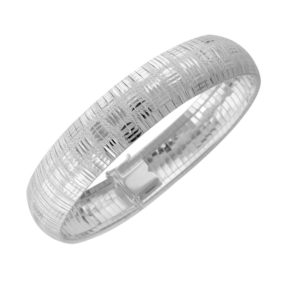 15MM Sterling Silver Cleopatra Design Bracelet- 8" at Kmart.com