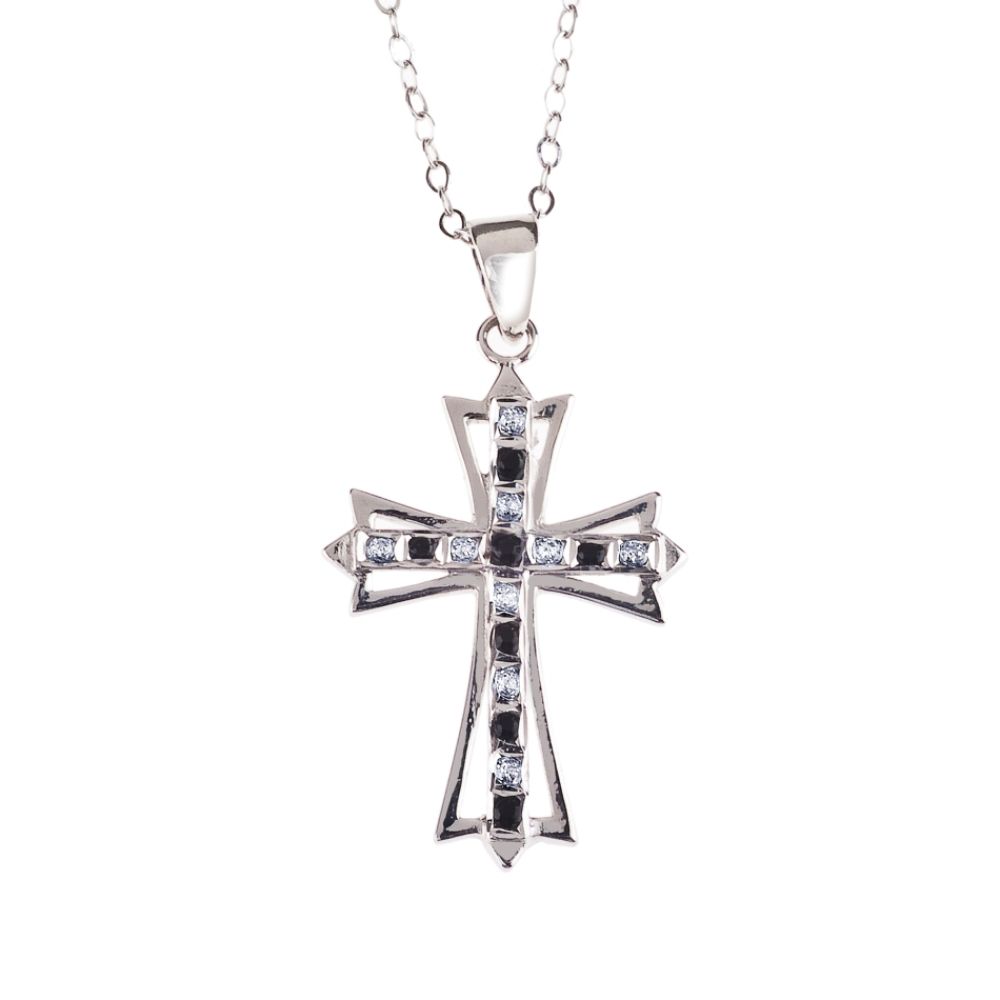 Diamond Mystique Black & White Diamond Accent