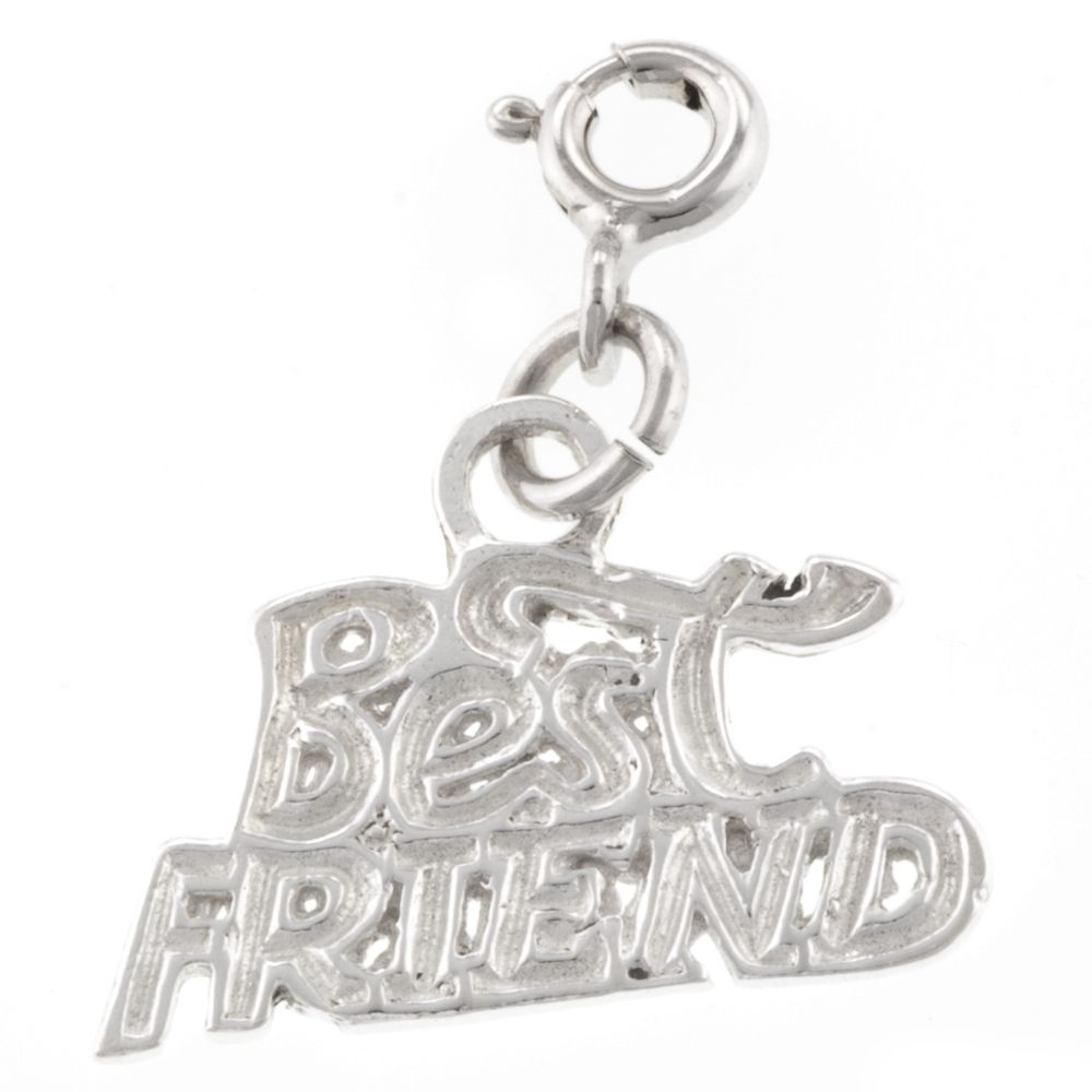 Best Friend Sterling Silver Charm at Sears.com