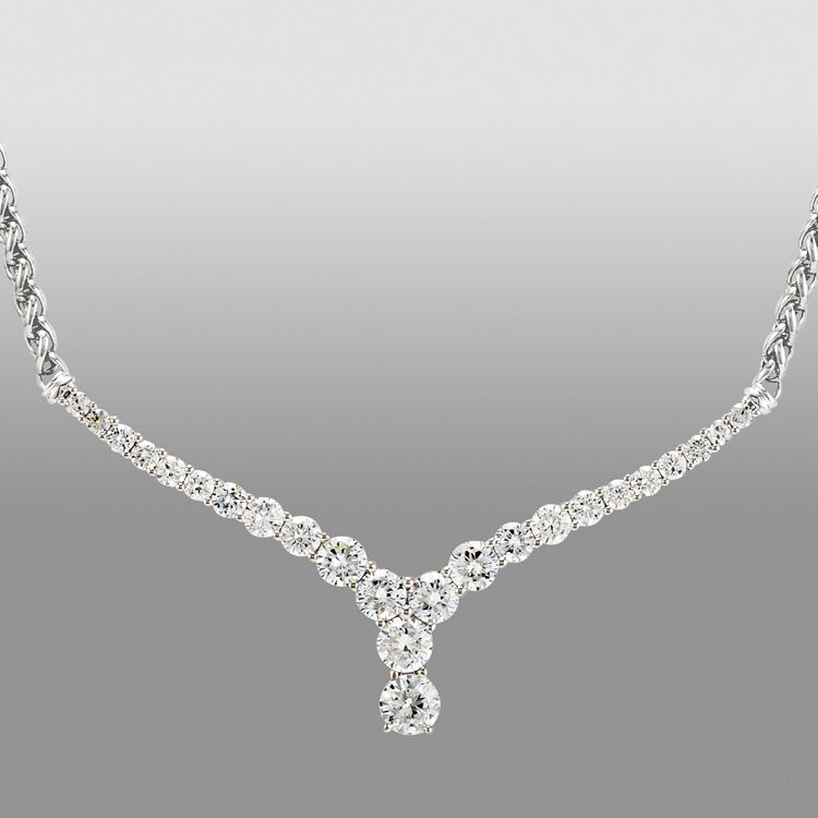 Simulated Diamond Necklace