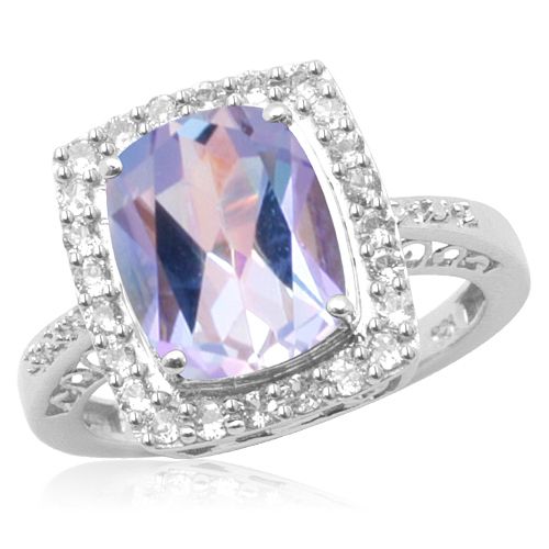 Sheer Luck Topaz Ring With White Topaz Accents in Sterling Silver at Sears.com