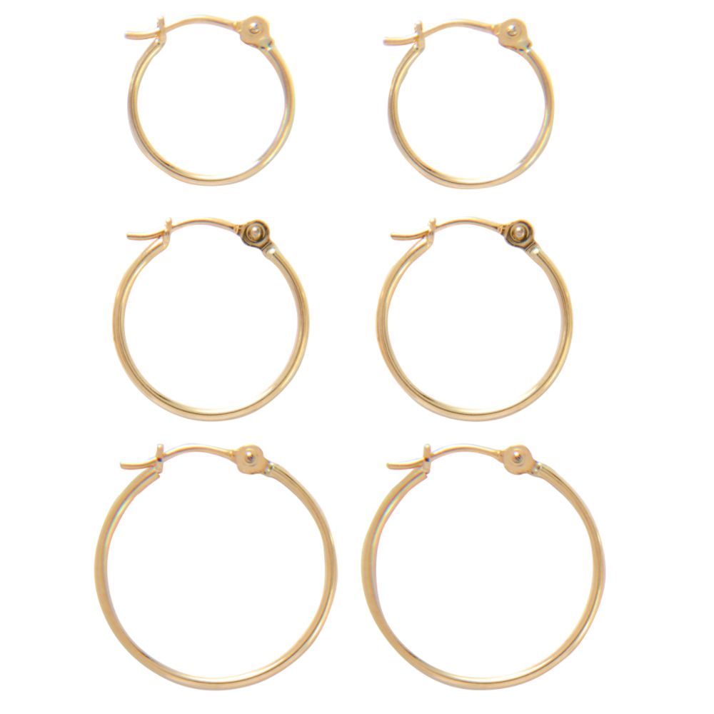 14kt 3 Hoop Set at Sears.com