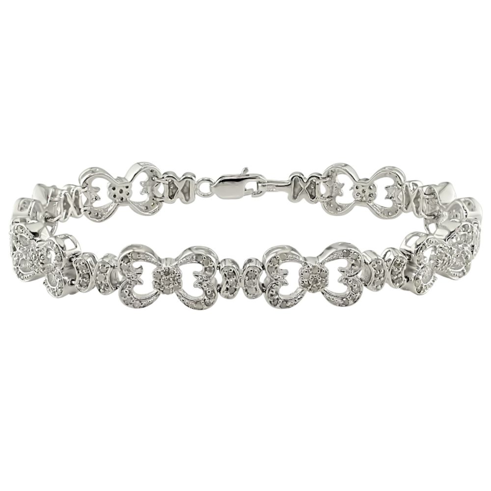 1 cttw Diamond Bracelet in Sterling Silver at Kmart.com