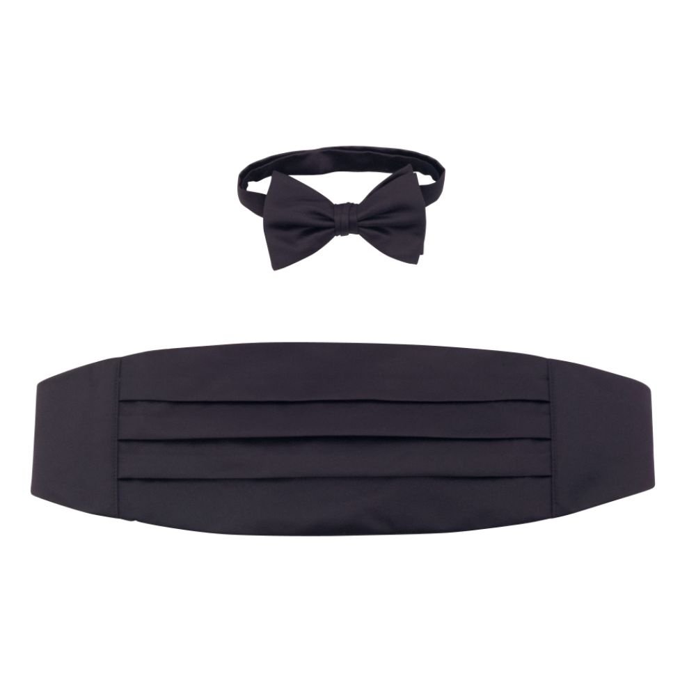 Cummerbund And Bow Tie Set