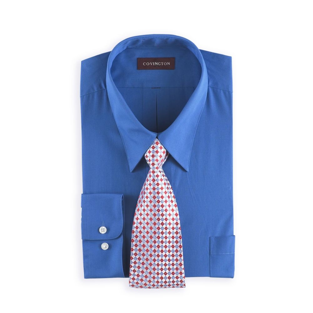 Covington Dress Shirt and Silk Tie Box Set
