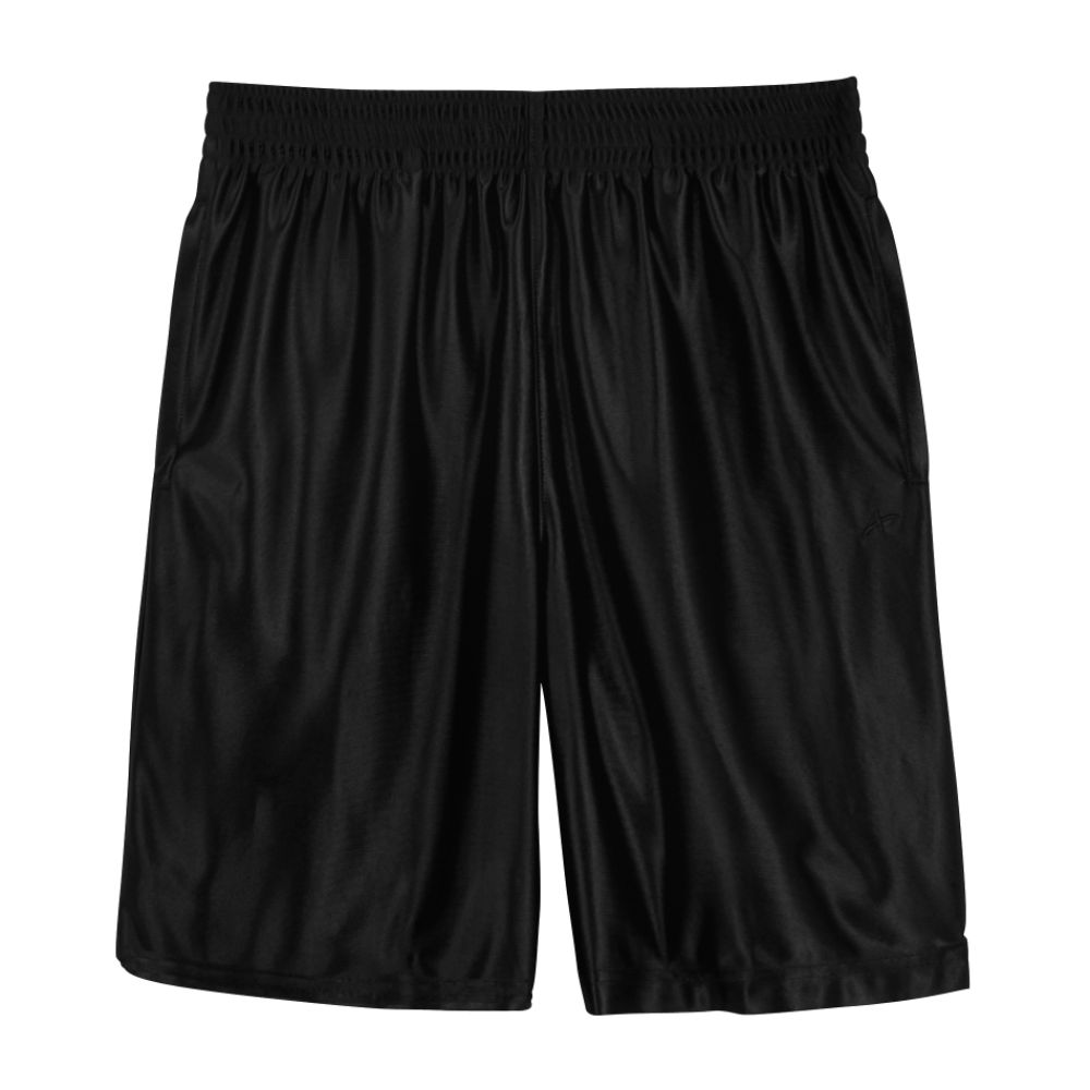 Athletech Men's Solid Color Dazzle Basketball Shorts
