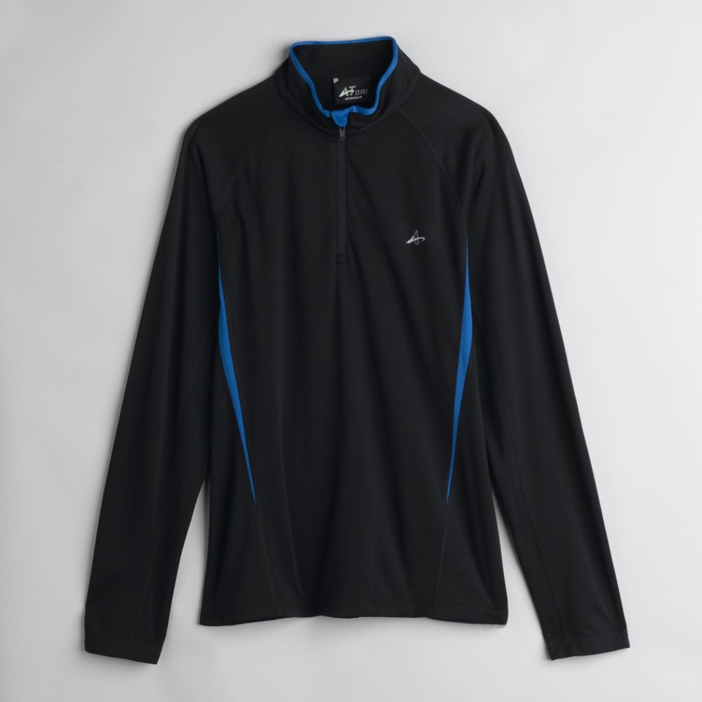 Athletech Men's Long Sleeve 1/4 Zip Shirt