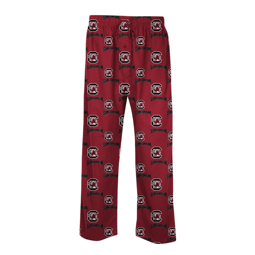 NCAA Men's South Carolina Gamecocks All Over Printed Knit Sleep Pant