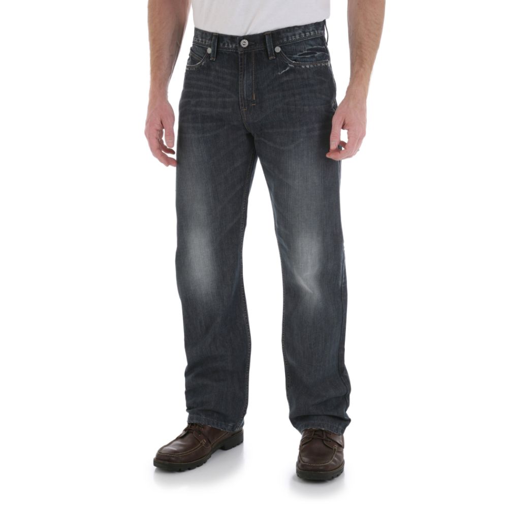 Wrangler Men's Straight-Fit Premium Jeans