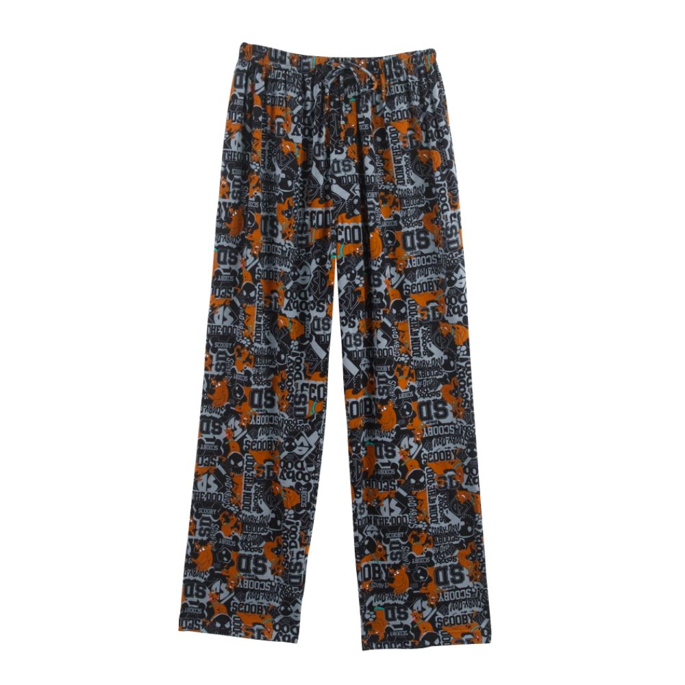 Scooby Doo Men's Scooby Word Printed Lounge Pant