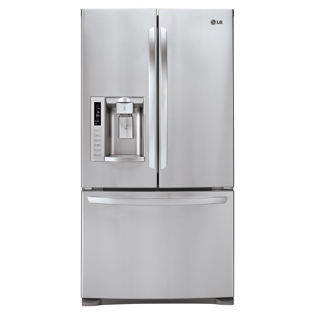 LG 27.6 cu. ft. French-Door Bottom-Freezer Refrigerator ENERGY STAR® at Sears.com