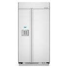 Kitchenaid 25.3 Cubic Foot Built-In Side-By-Side Refrigerator Panel Ready