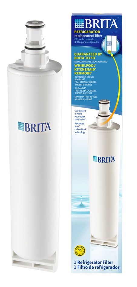Brita Refrigerator Filter Replacement for Whirlpool, KitchenAid, Kenmore