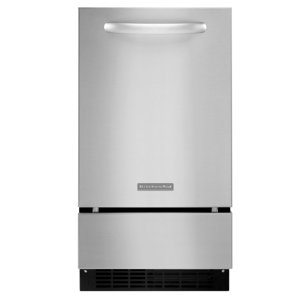 Kitchenaid Built Refrigerator on Kitchenaid 18 In  Built In 50 Lb  Capacity Ice Maker  Kuic18nnt