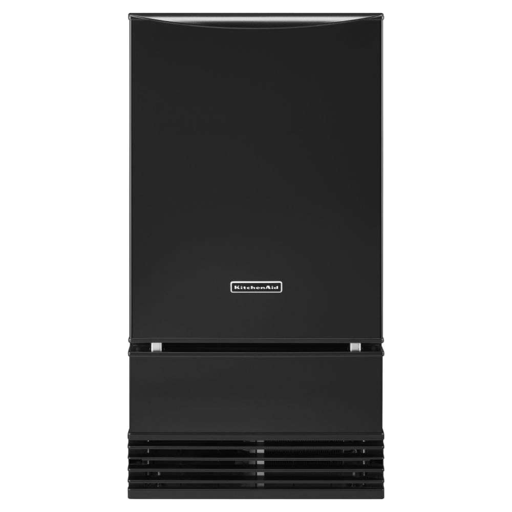 KitchenAid 18" Ice Maker w/ Built-In Drain Pump - Black at Sears.com