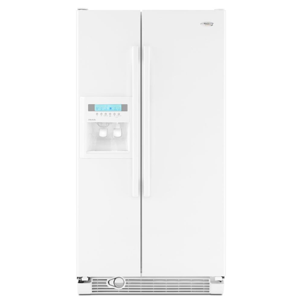 Whirlpool Gold 25.4 cu. ft. Side-By-Side Refrigerator w/ In-Door-Ice&reg; ...