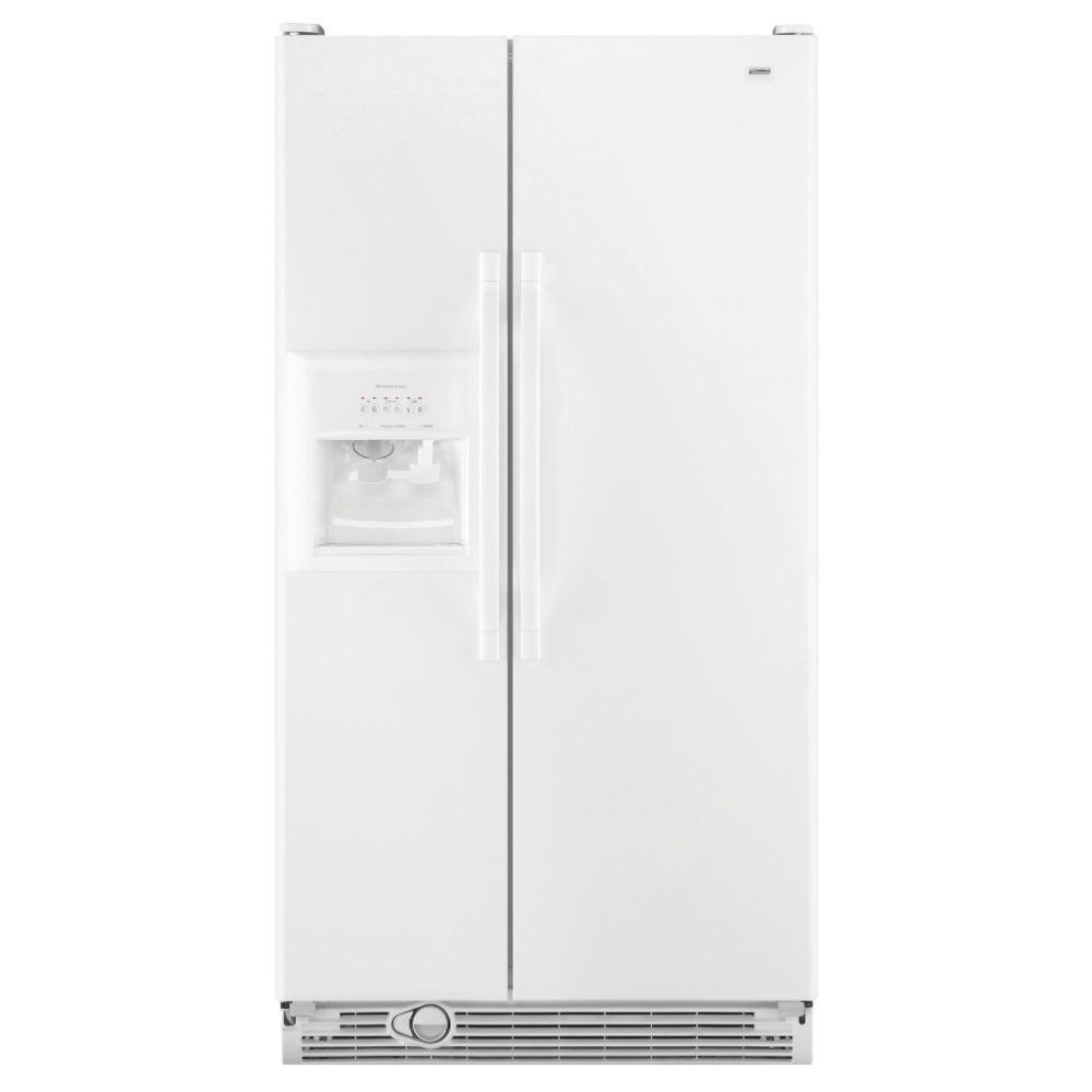 Kenmore White 25 cu. ft. Side-By-Side Refrigerator w/ PUR® Water Filtration  (5942) ENERGY STAR®
