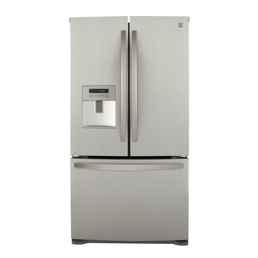 Kenmore Ultra Satin&trade; 25.0 cu. ft. Bottom Freezer Refrigerator (7101) ENERGY STAR®