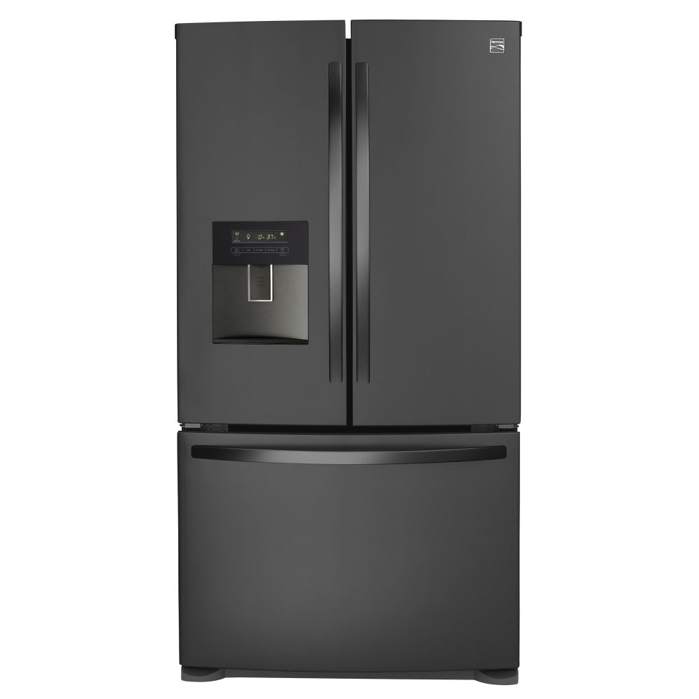 Kenmore Black 25.0 cu. ft. Bottom Freezer Refrigerator (7101) ENERGY STAR®