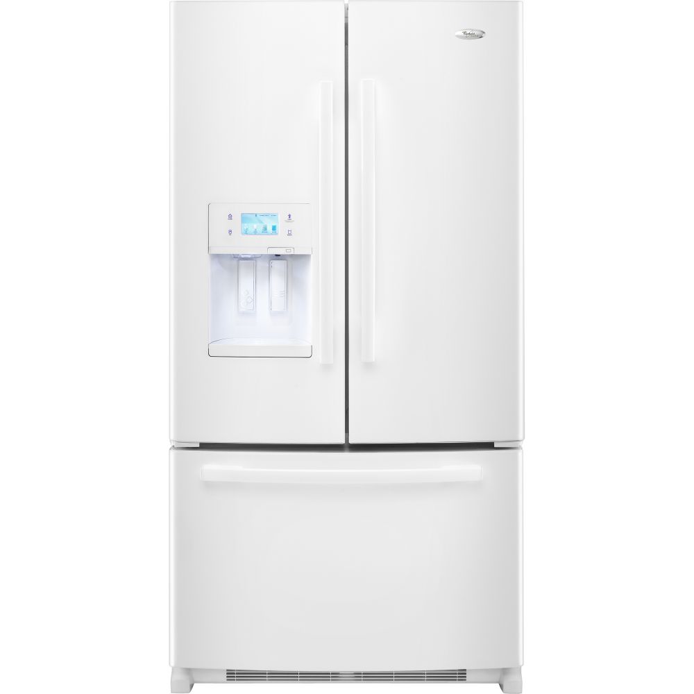 Whirlpool 26.6 cu. ft. French-Door Bottom Freezer Refrigerator w/ Ice & Water Dispenser (GI7FVCXW)