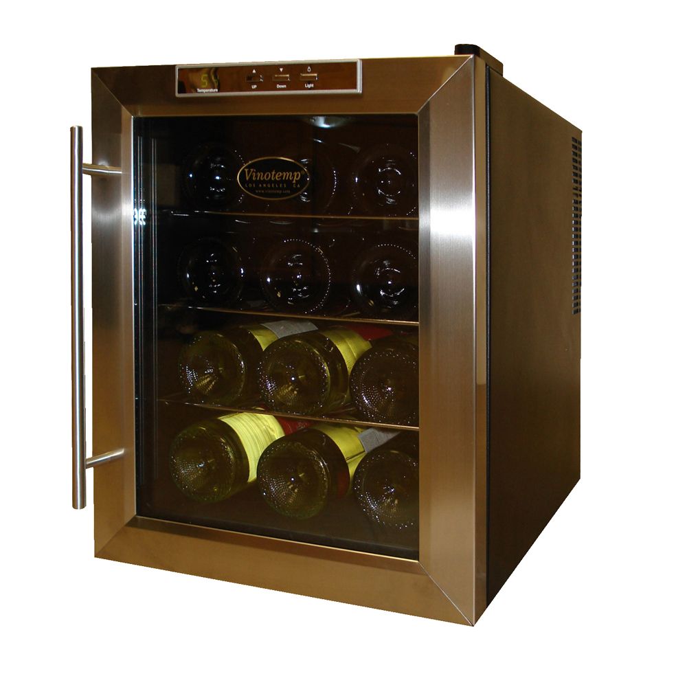 Vinotemp 12 Bottle Thermo-Electric Wine Cooler.
