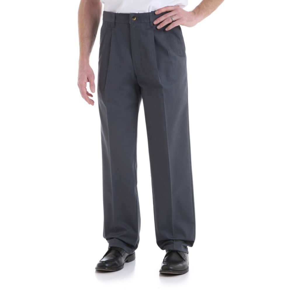 Timber Creek Men's Perfect Fit Pleat Front Casual Pant at Kmart.com
