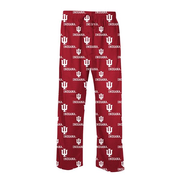 Ncaa Men's Indiana Hoosiers All Over Printed Knit Sleep Pant