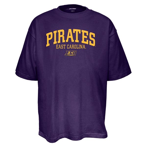 Ncaa Men's East Carolina Pirates Applique Tee Shirt