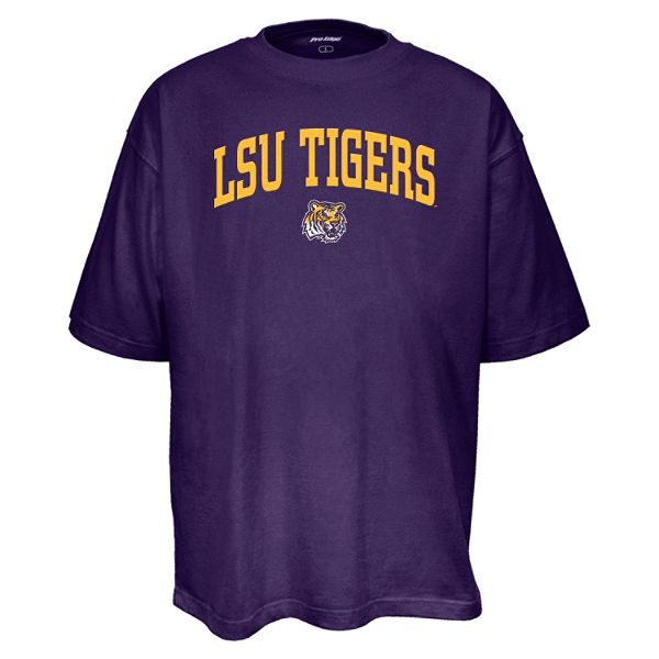 Ncaa Men's Lsu Tigers Applique Tee Shirt