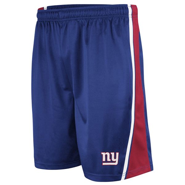 Nfl Men's New York Giants Left Leg Embroidered Colorblock Dazzle