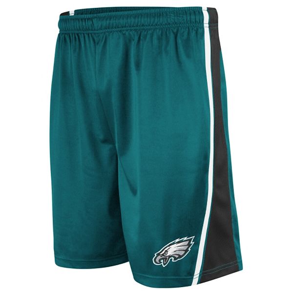 Nfl Men's Philadelphia Eagles Left Leg Embroidered Colorblock Dazzle