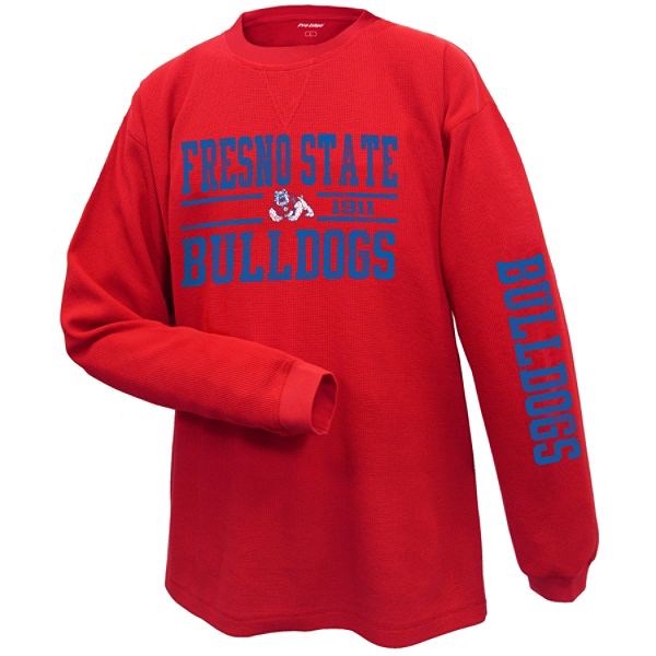 Ncaa Men's Fresno State Bulldogs Long Sleeve Thermal Tee