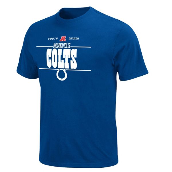 Nfl Men's Short Sleeve Crew Neck Indianapolis Colts Tee