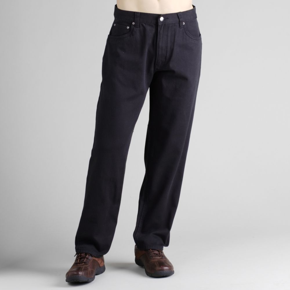 Basic Editions Men's Relaxed Fit Denim Jeans