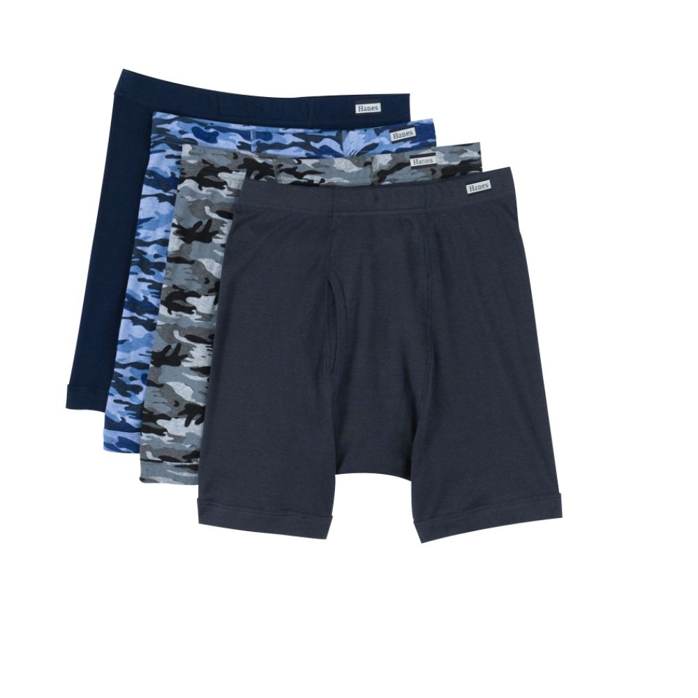 Hanes Men's 4-Pack Assorted Camo Boxer Briefs at Kmart.com