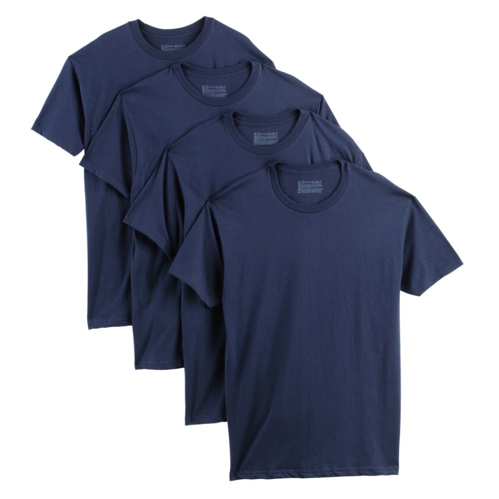 Hanes Men's Big & Tall 4-Pack Dyed Crew T-Shirts at Kmart.com