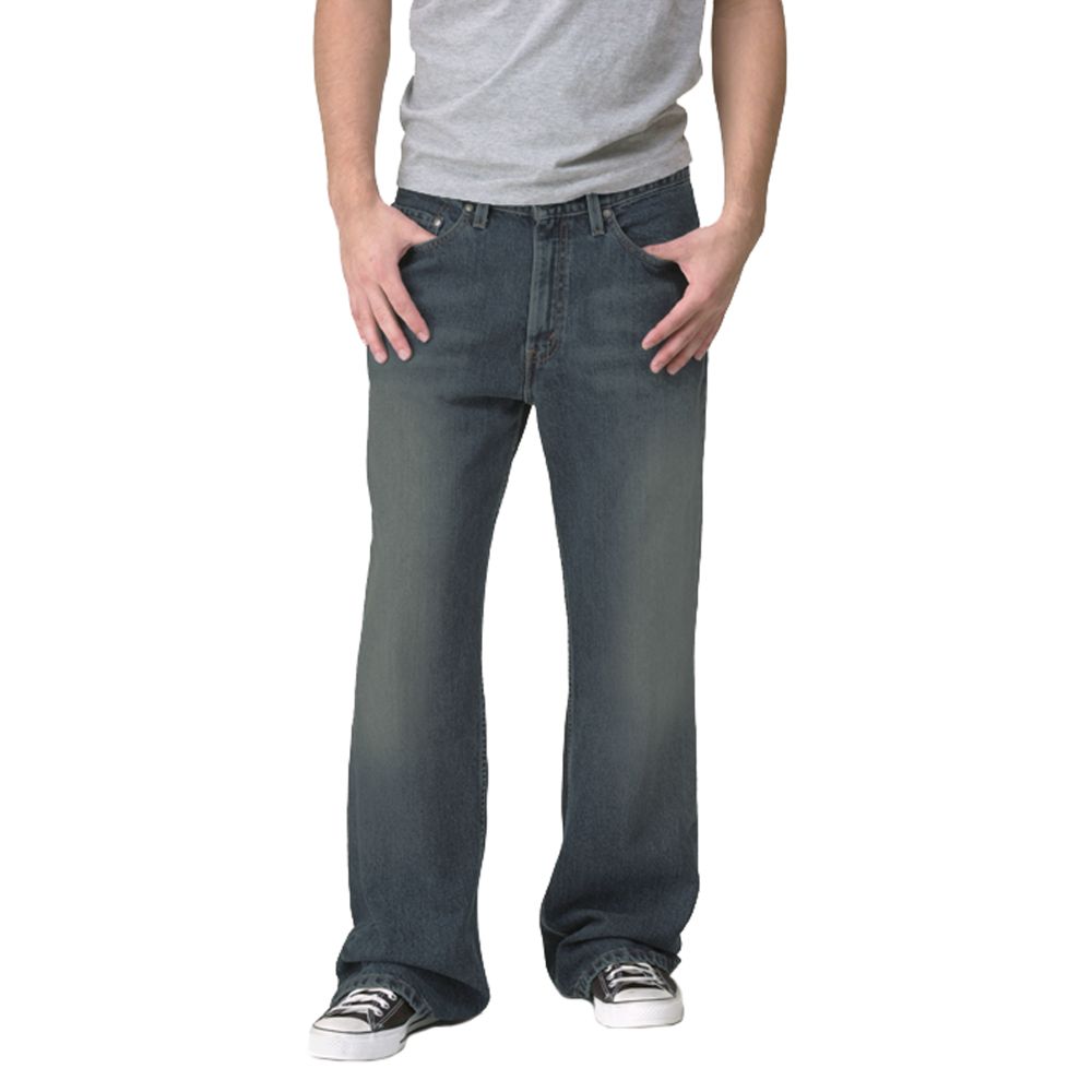 Young Men's Low Loose Hitchhiker Denim Pants