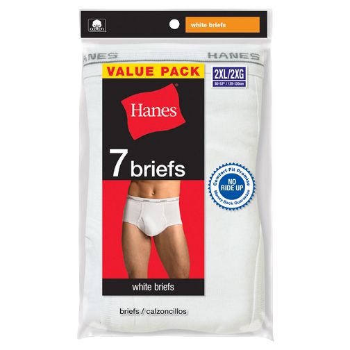 Hanes 7-Pack No Ride Up Briefs at Kmart.com