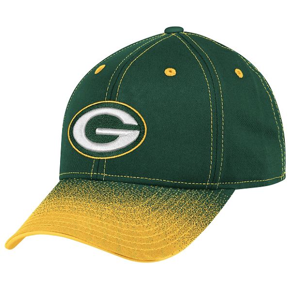 Nfl Men's Adjustable Green Bay Packers Hat - One Size Fits All -
