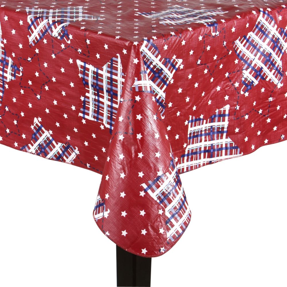 Essential Home Americana Star Tablecloth