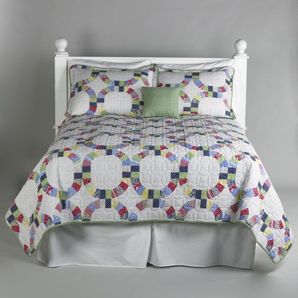 Essential Home Heirloom Quilt 5 Piece Bedding Set