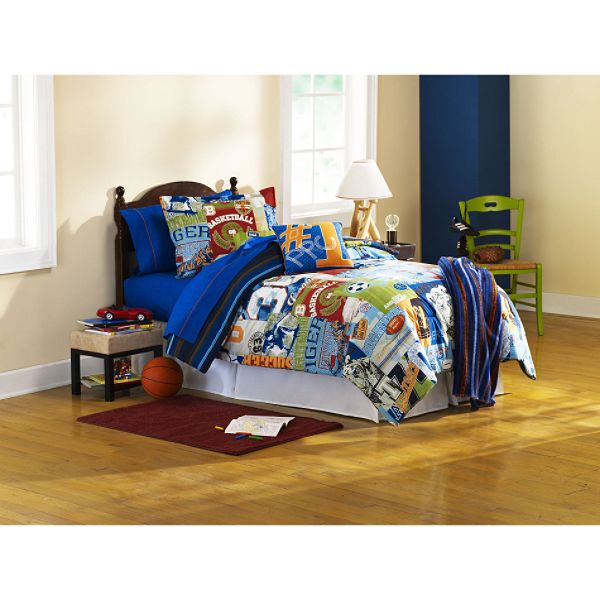 Cannon Kids Sports Montage Comforter Set 