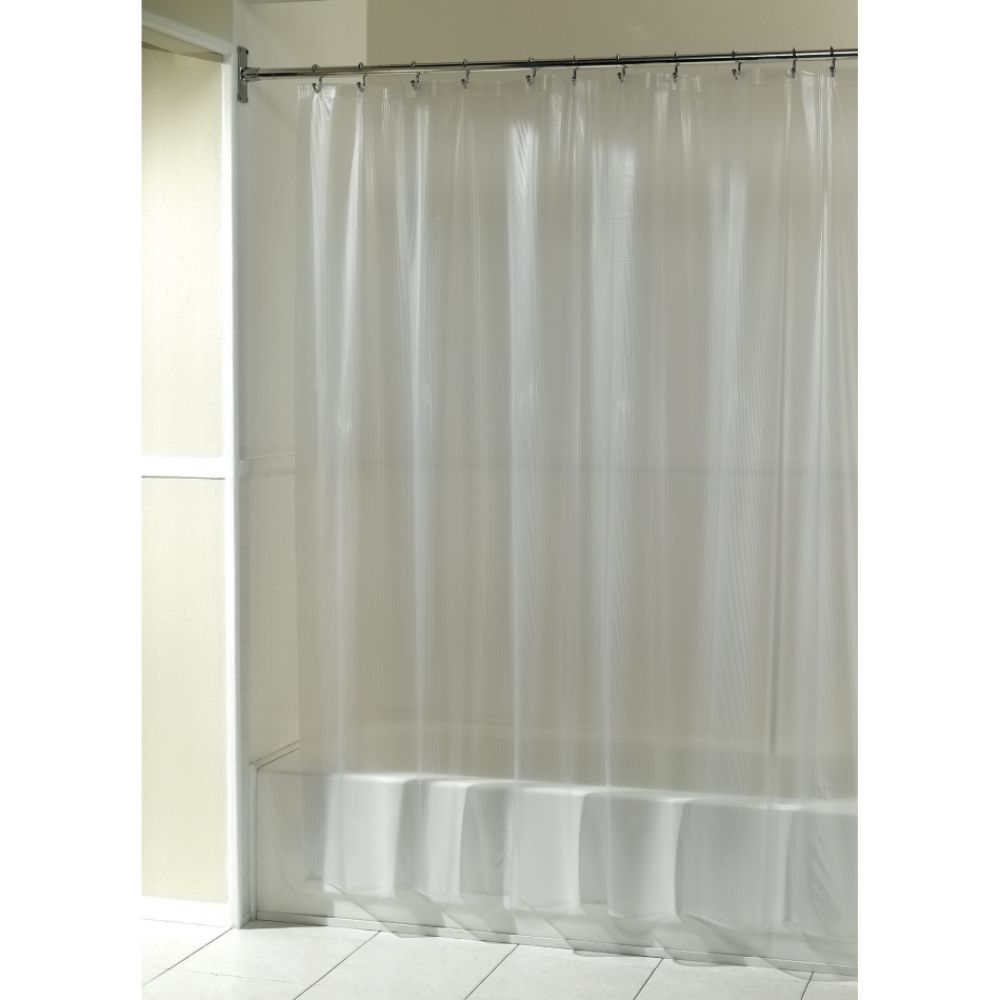 Essential Home Shower Curtain Solid Rib Vinyl at Sears.com