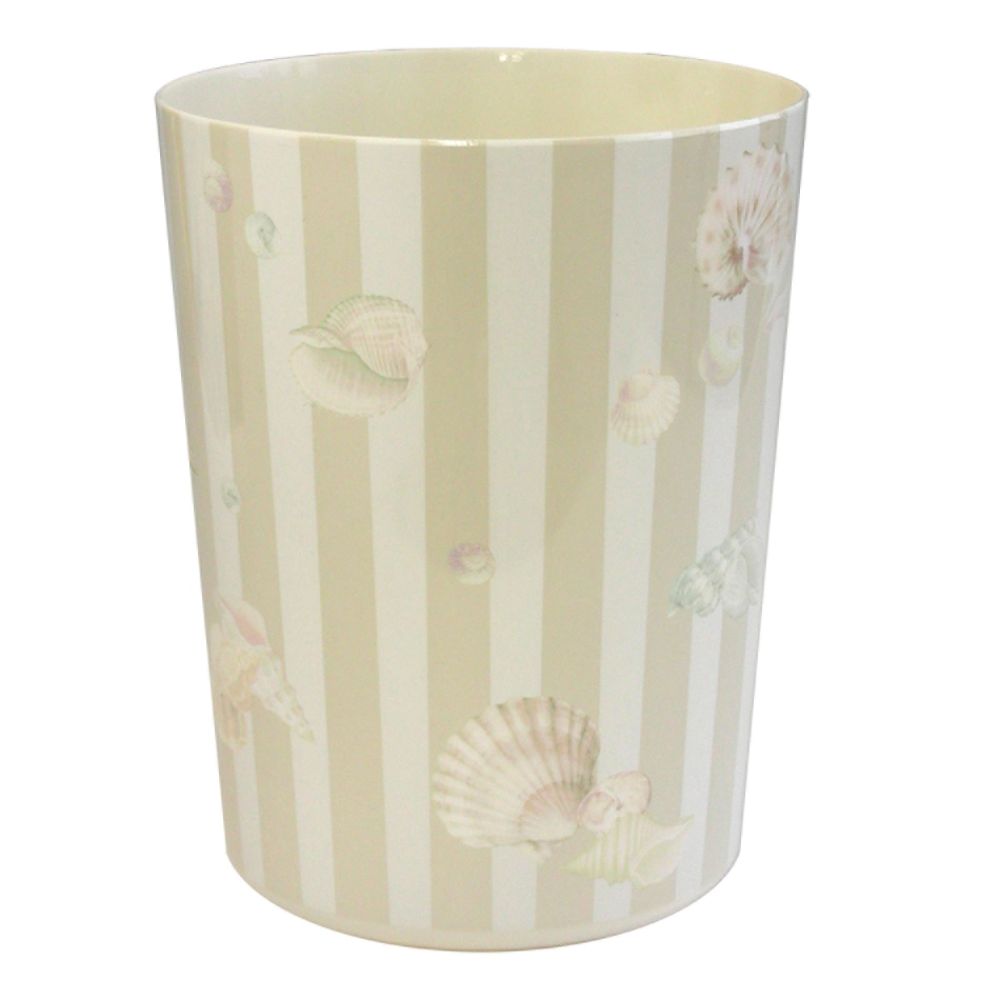 Essential Home Pearl Shells Wastebasket