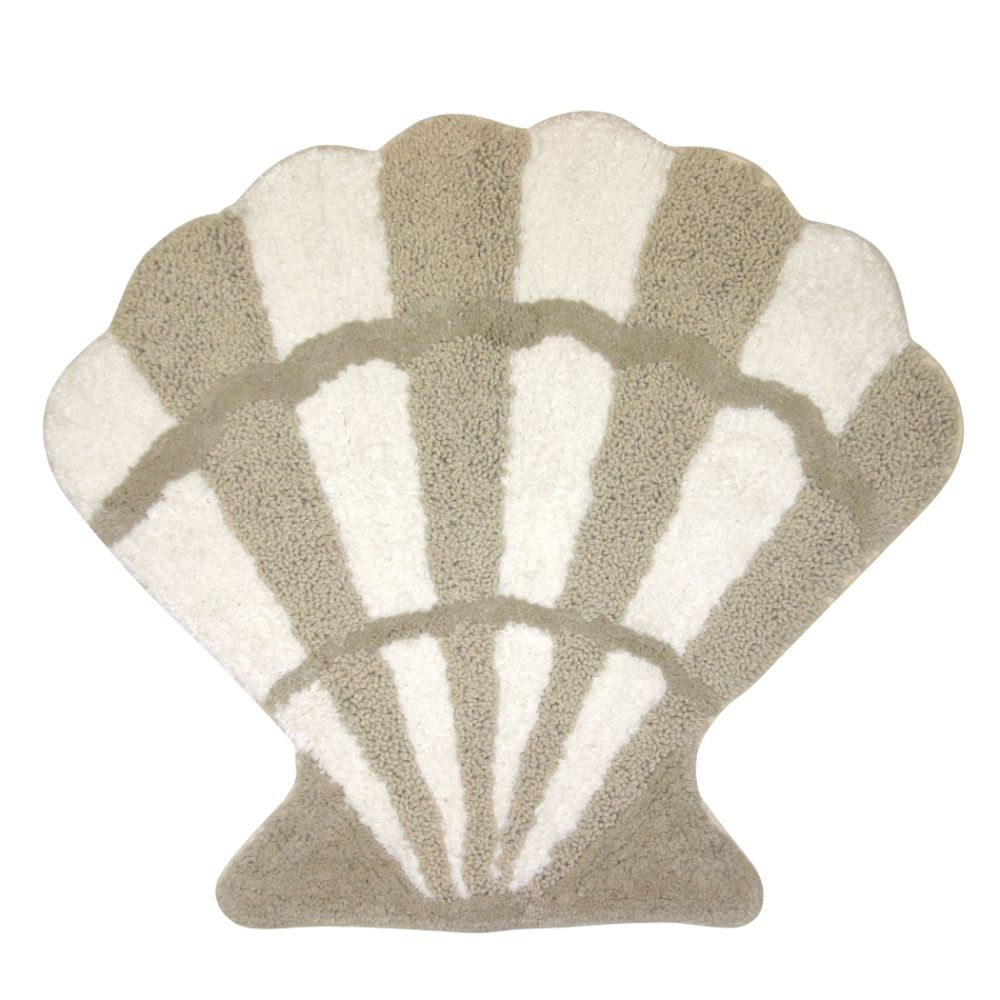 Essential Home Pearl Shells Bath Rug