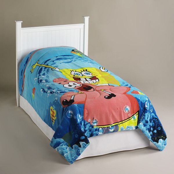 Nickelodeon Spongebob Supersoft Twin/full Comforter