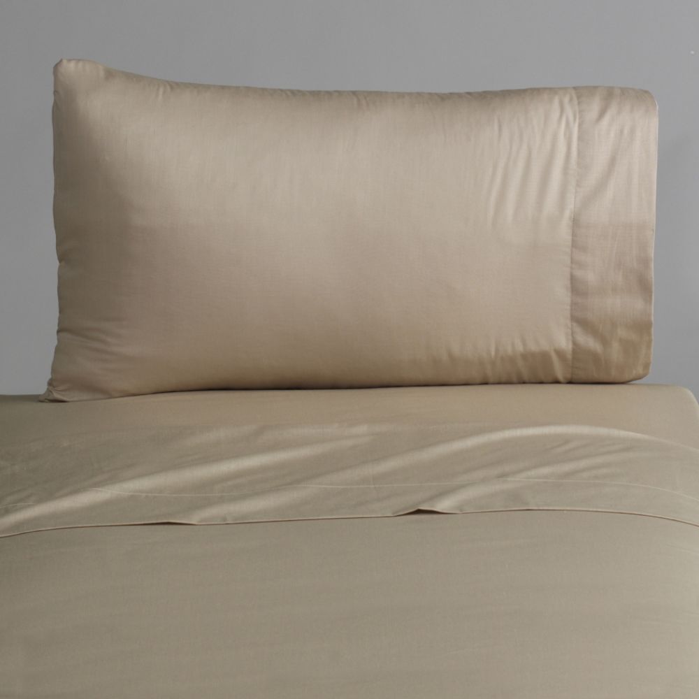 Essential Home Cotton-rich 140 thread count muslin sheet set
