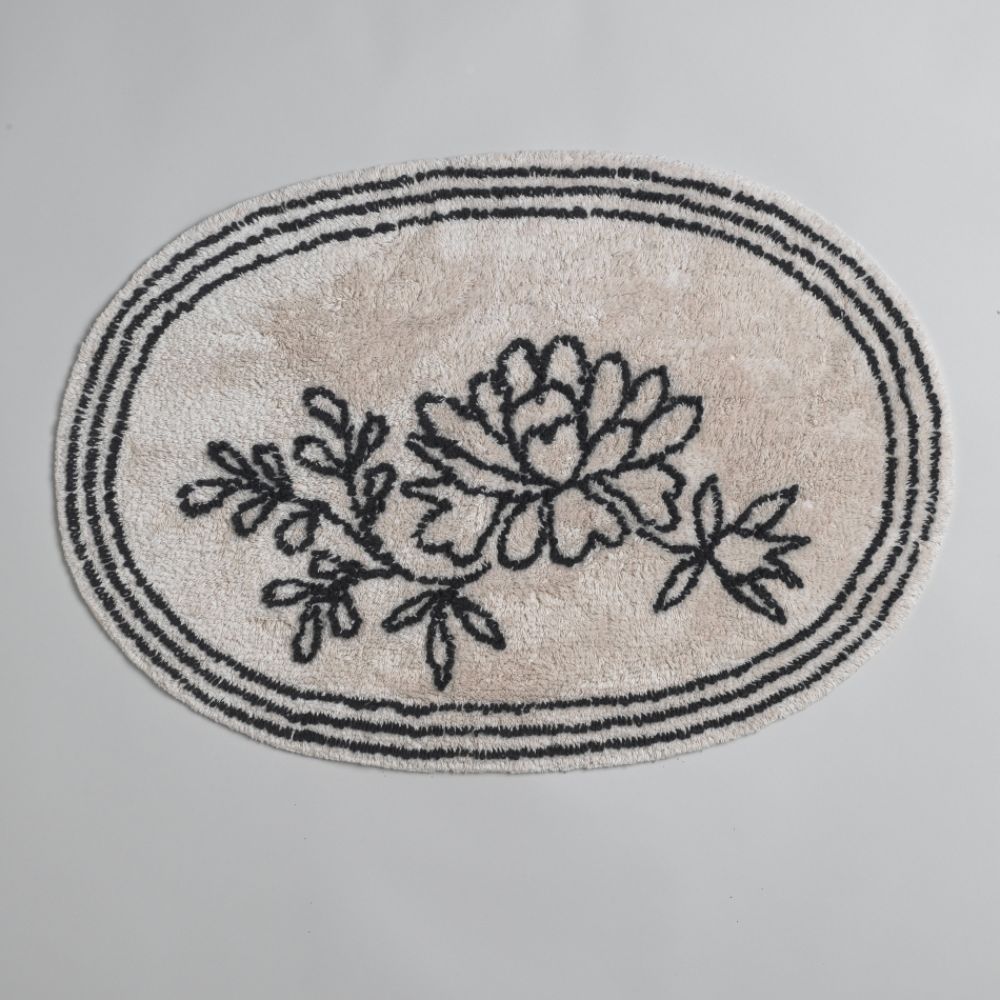 Casa Cristina Mantilla Cotton Bath Rug - 20X30