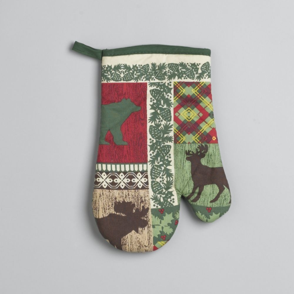Trim a Home Lodge Oven Mitt