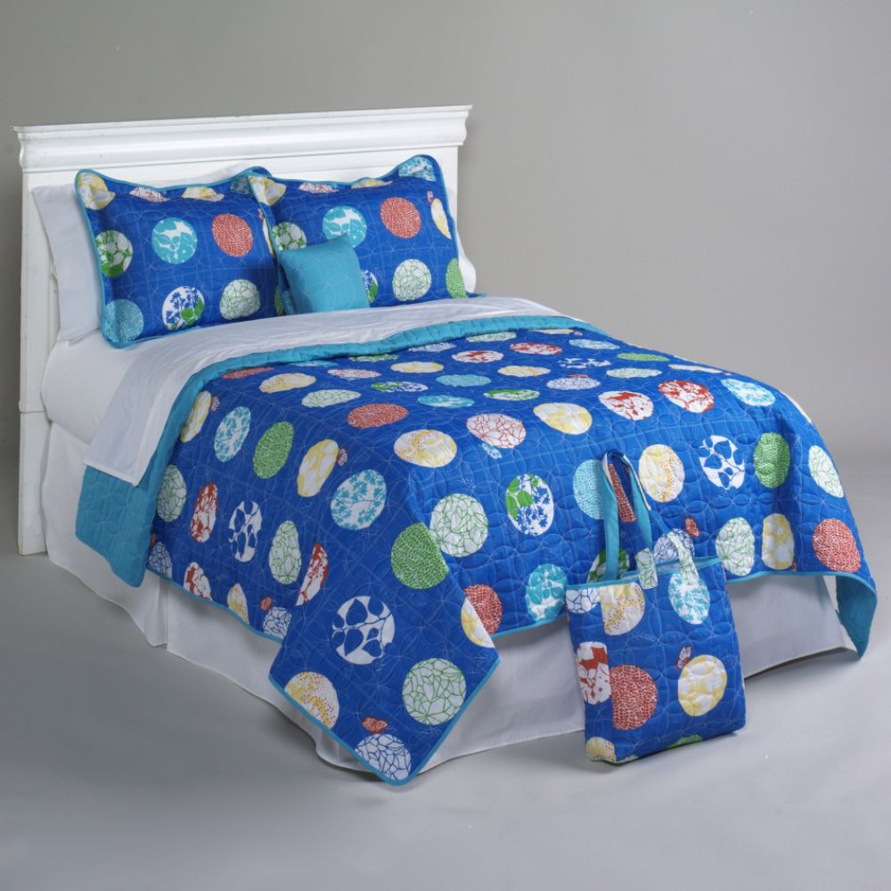 Essential Home Circle Pop Quilt Set at Kmart.com